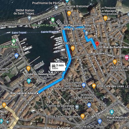Le caillou à la Ponche St Tropez Saint-Tropez Exterior foto